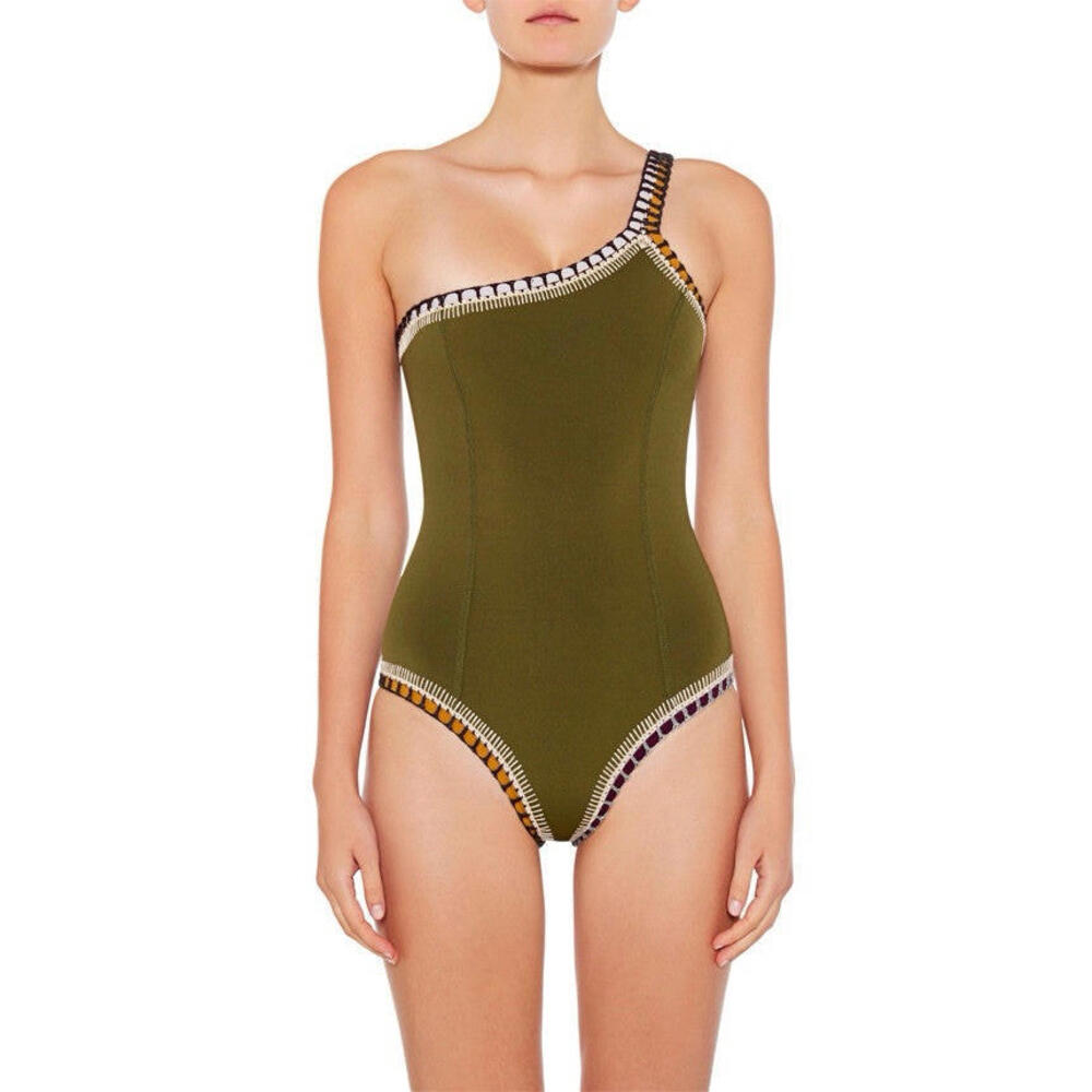 KIINI- WREN ONE SHOULDER MAILLOT SIZE SMALL - Picture 2 of 7